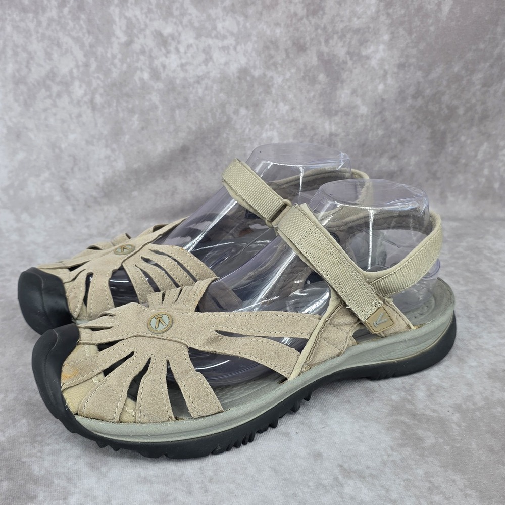KEEN Rose Sandal Women's Size 10.5 Tan Brindle Shitake Hiking Waterproof